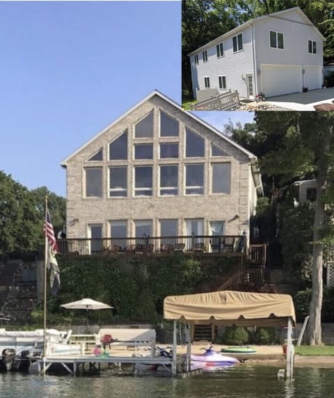 Two homes to enjoy, directly across the street from each other