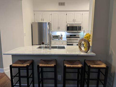 View from dining area