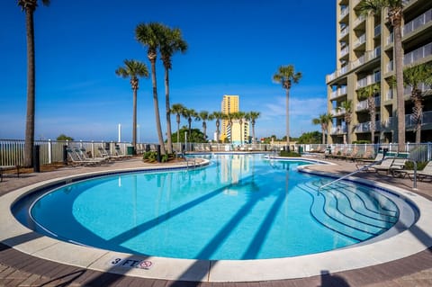 Beachfront pool
