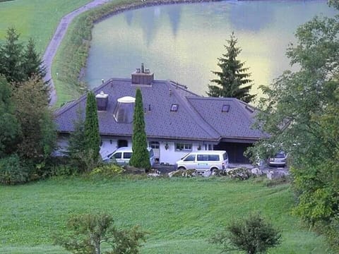 Summer view from field facing south