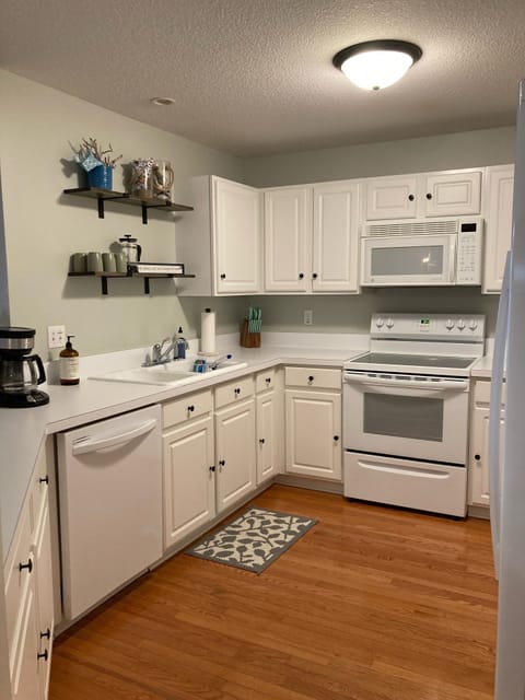 Fully stocked kitchen