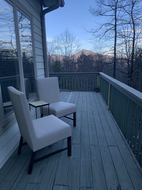 Side deck of wraparound porch
