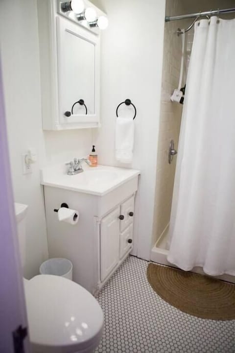 Private bathroom, with an endless water heater for an extra hot, extra long shower (great for hangovers!)