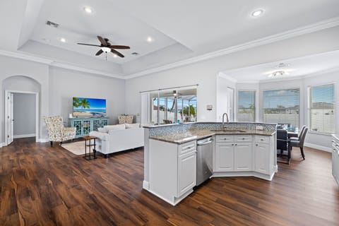 You don't have to miss your favorites on TV while preparing meals