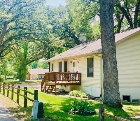Front of House - City park and shelter area shown in back