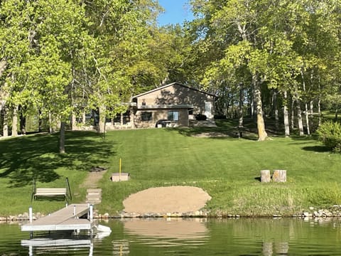 Sandy Beach to play, swim or fish