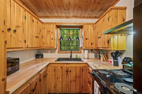 Our fully stocked kitchen provides all you need for your stay.