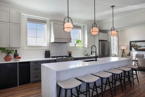 Unit 201 | Open Concept Chef's Kitchen | Fully Equipped | Gas Stove | Second Floor