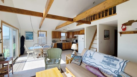 Main living area is open and bright