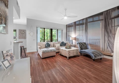 Spacious 2nd Floor Living with High Ceilings make this condo extra bright and cheerful