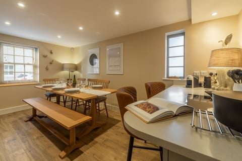 Foxhill House, South Creake:  Looking from the kitchen to the dining area