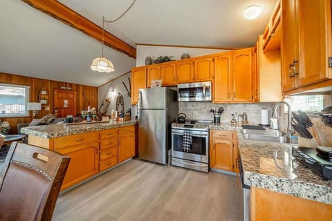 You'll love cooking in our fully equipped kitchen.