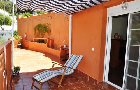 Private terrace with mountain views; sunbeds; BBQ available; 