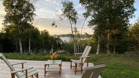 View from deck