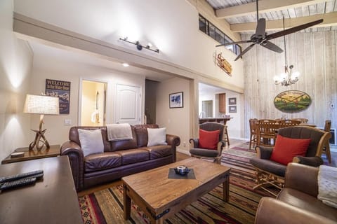 Living room with pullout couch