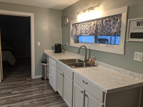 Kitchen sink area
