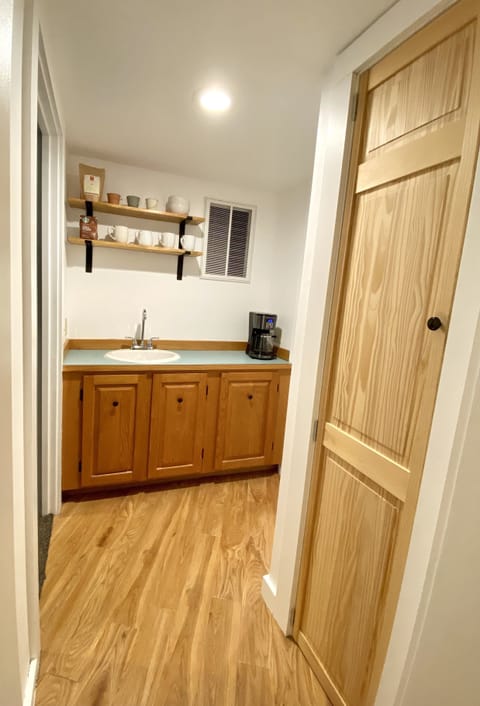 Pass through pantry area - coffee and tea bar