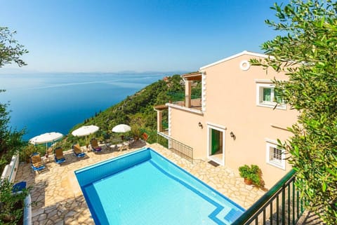Beautiful villa with private pool, terrace, and panoramic views