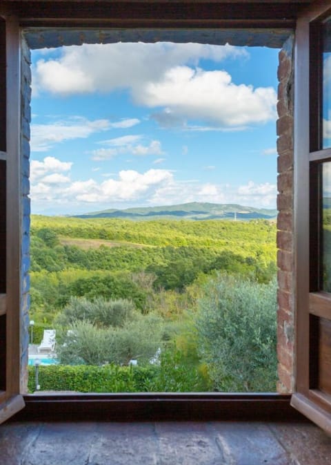 View from bedroom window