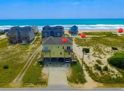 Arial View Showing Two Beach Access Options Nearby