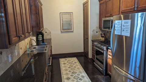 Kitchen  - Kitchen Aid Dish Washer, range and microwave.  LG refrigerator