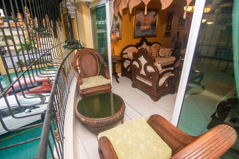 Balcony. 