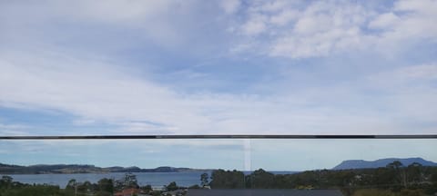 View from living room/front deck