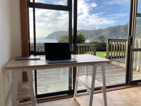Desk with a view- in master bedroom