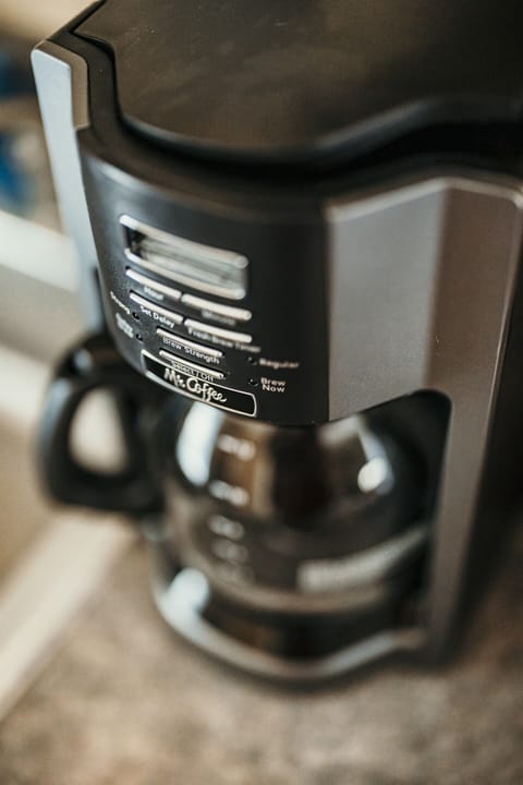 Good morning! Enjoy our free coffee bar!