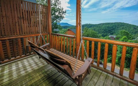 Beautiful Views from the Porch Swing at Jennie's View