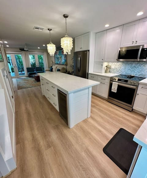 Renovated kitchen & 1st floor August 2024