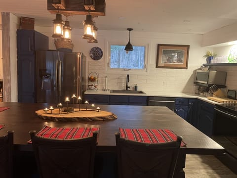 Kitchen with island seating 4