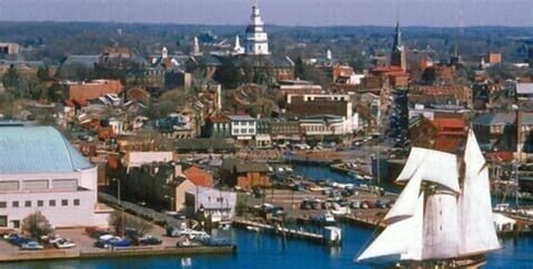 Annapolis is 8 miles away