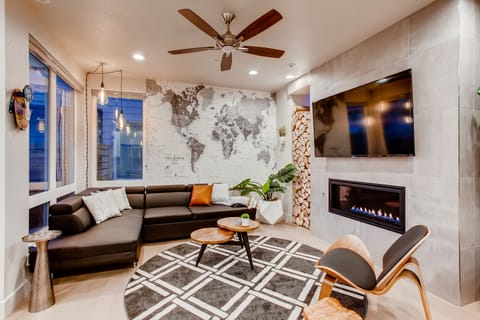 Living Room with Sleeper Sofa