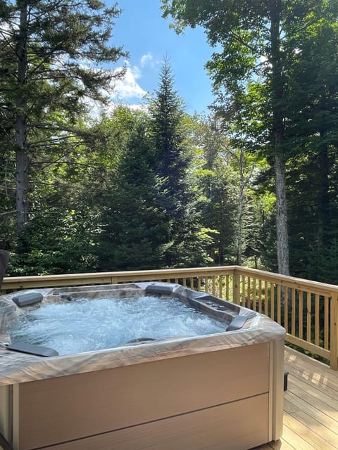 View of  Serene Woods from Hot Tub 