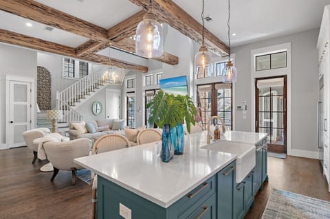 1st Floor Living Room & Kitchen