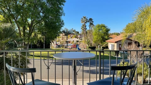 Enjoy Your Morning Coffee, or Evening Cocktail, Overlooking the Park and Lake