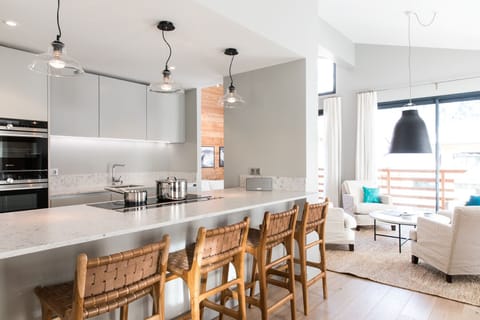 Open plan living area