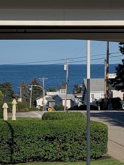 Ocean views from the private deck