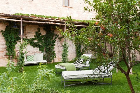 The garden - a perfect place to relax.