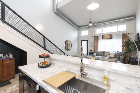 Bright and airy living space