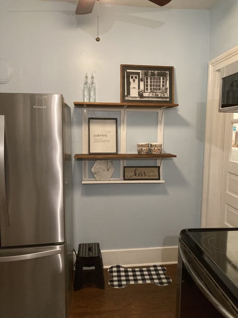 Comforts of home...including our furry friends...