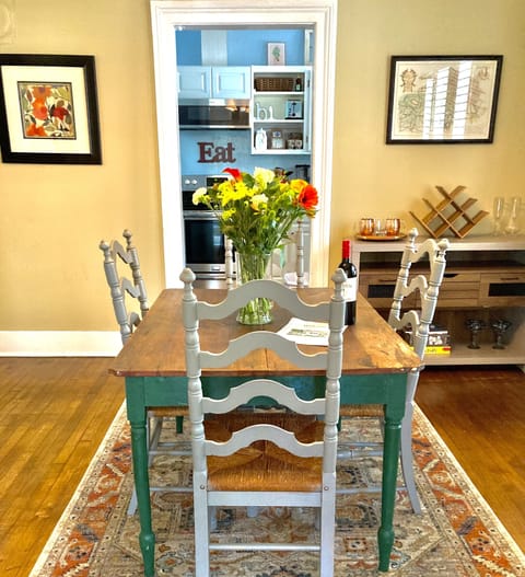 Adorable dining room - never know what little surprises it brings!