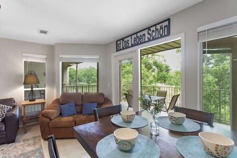 Spacious living room with a view.