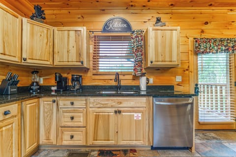 Bear Decor and Kitchen has Keurig, Coffee Maker, Blender, Crock Pot, and Blender