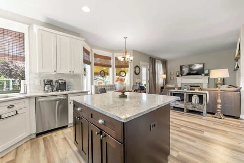 kitchen/great room view