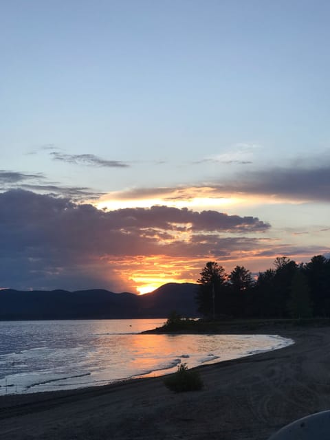 View from the beach!