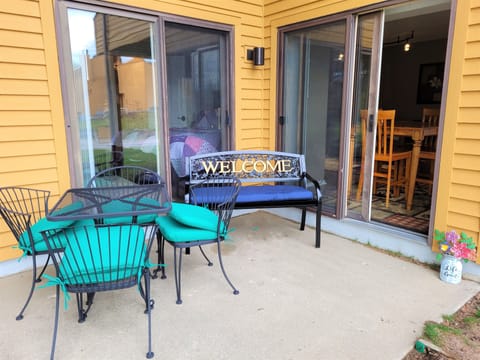 Outdoor Patio. Connects to Bedroom or Living Room