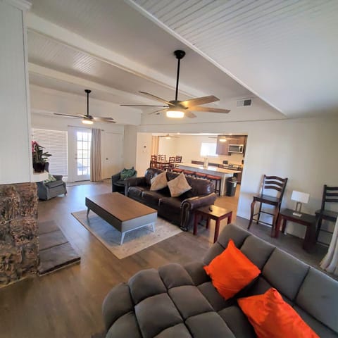 View of the spacious family/living area