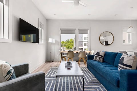 Queen Sleeper in the Living Area